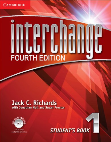 Interchange Level 1 Student's Book with Self-study DVD-ROM