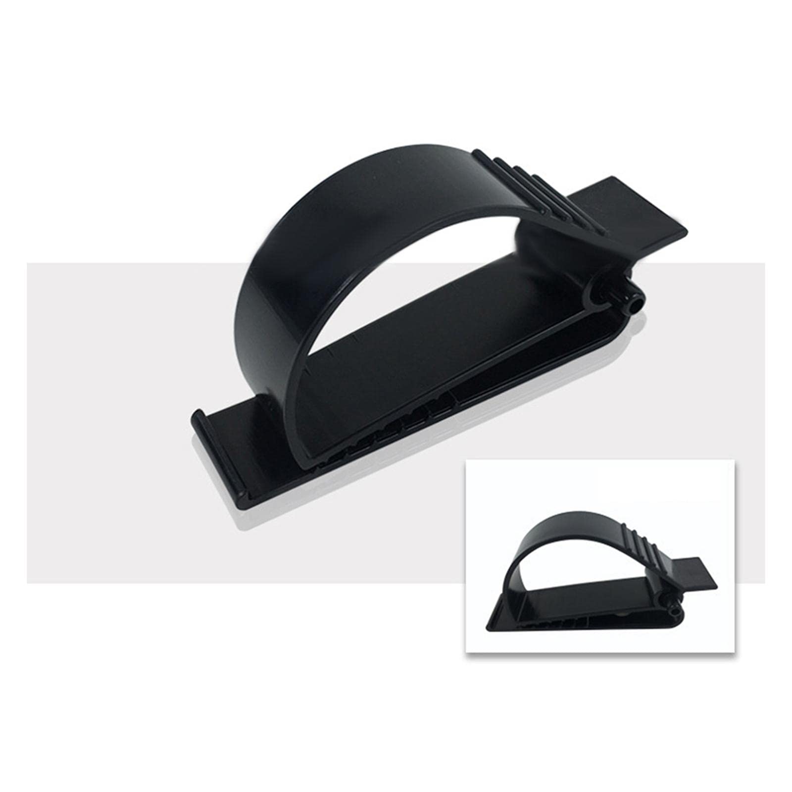 Amagogo Multifunctional Belt Clip Fittings, Premium, Easy Installation, Universal, Portable, Durable Work Protection for Keychains and, Black