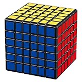 6x6x6 公式版 マジックキューブ 魔方 プロ向け 回転スムーズ 安定感 知育玩具 Magic Cube ステッカー版 (6x6x6)