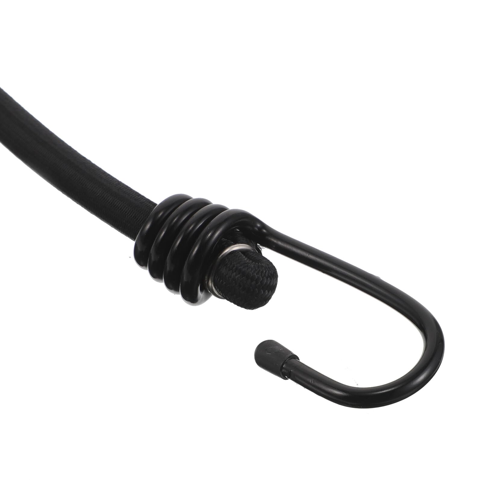 Yardenfun 2 Pezzi della elastica corde elastiche multiuso corda della Cinghie di teloni Tarp Tie Downs corda elastica corde elastiche da campeggio cinghie per bagagli Black