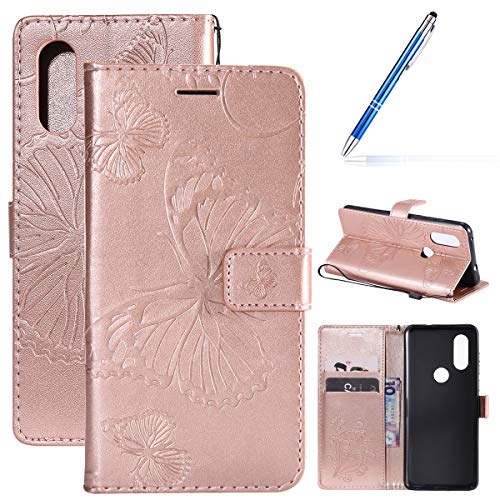 Robinsoni Case Compatible with Motorola P40 Phone Case Wallet Motorola P40 Leather PU Phone Cover Shockproof Kickstand Case Flip Note Book Phone Cover Heavy Duty Case Hard Case Notebook Cover
