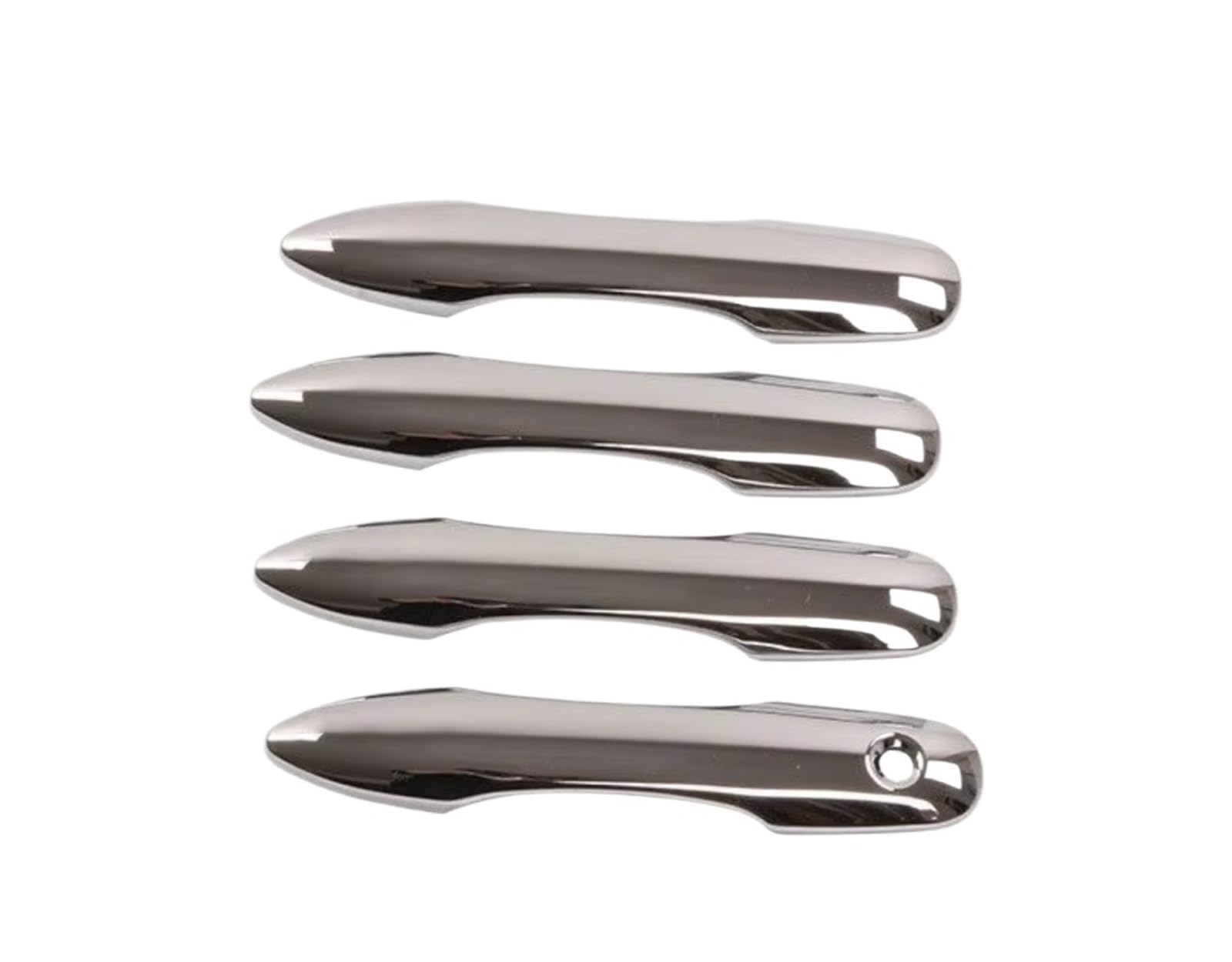 Lspbfkq 0 Keyless Entry For Toyota For Corolla For Auris For E210 2019-2022 Glossy Black Chrome Car Door Handle Cover Trim Sticker Styling Car Exterior Door Handles