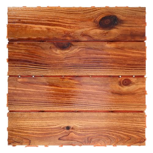 LIFKOME Wasserfeste Robuste Balkon Terrassenbodenfliesen mit Interlocking system Dicke Outdoor Holzdeck Fliesen für Garten Patio DIY verlegung Wetterbeständig Langlebig LIFKOME Wasserfeste Robuste Balkon Terrassenbodenfliesen mit Interlocking system Dicke Outdoor Holzdeck Fliesen für Garten Patio DIY verlegung Wetterbeständig Langlebig