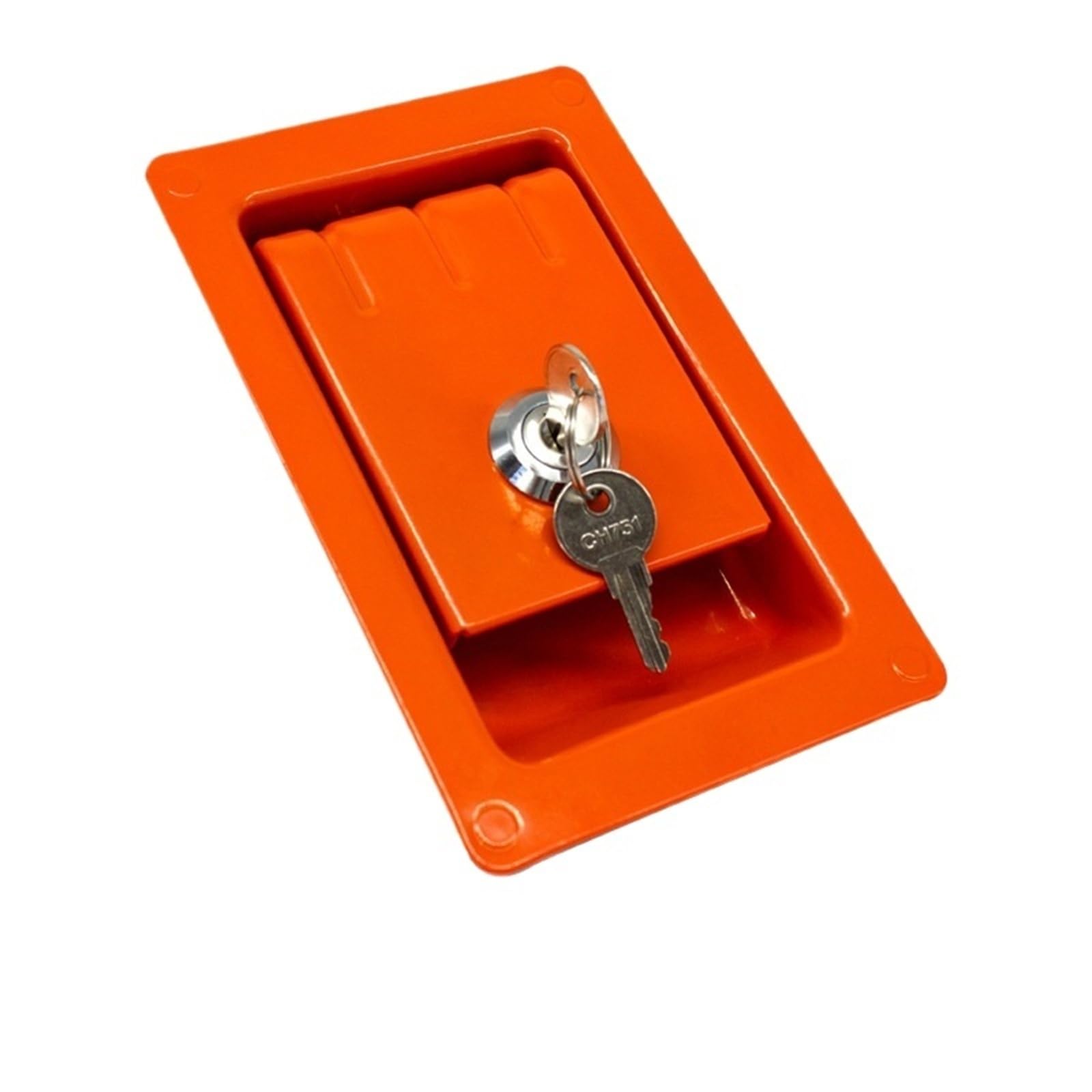 A7854 Construction Machinery Door Lock Excavator Bulldozer Heavy-Duty Panel 1Pcs