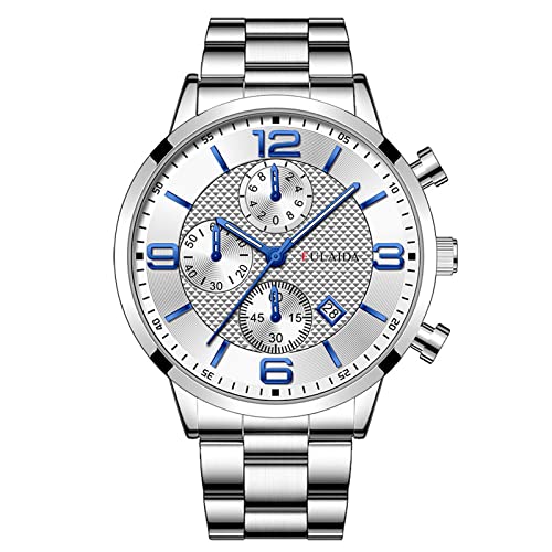 La scala digitale dei numeri imitazione design un bel senso di classe per l'orologio e sarà leggibile. Si tratta di un nuovo orologio, con un quadrante ben stampato, cassa ben lucidata e lancette ben realizzate.