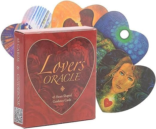 PRIMIL New Tarot Cards 45 Pieces Lovers Oracle Tarot Cards Decks Card Game Traditional Standard Tarot Deck Fortune Telling Game Divination Tools for Beginners (Pack of 1)