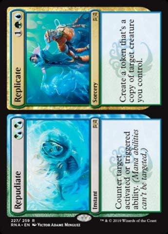 Magic The Gathering - Repudiate // Replicate (227/259) - Ravnica Allegiance