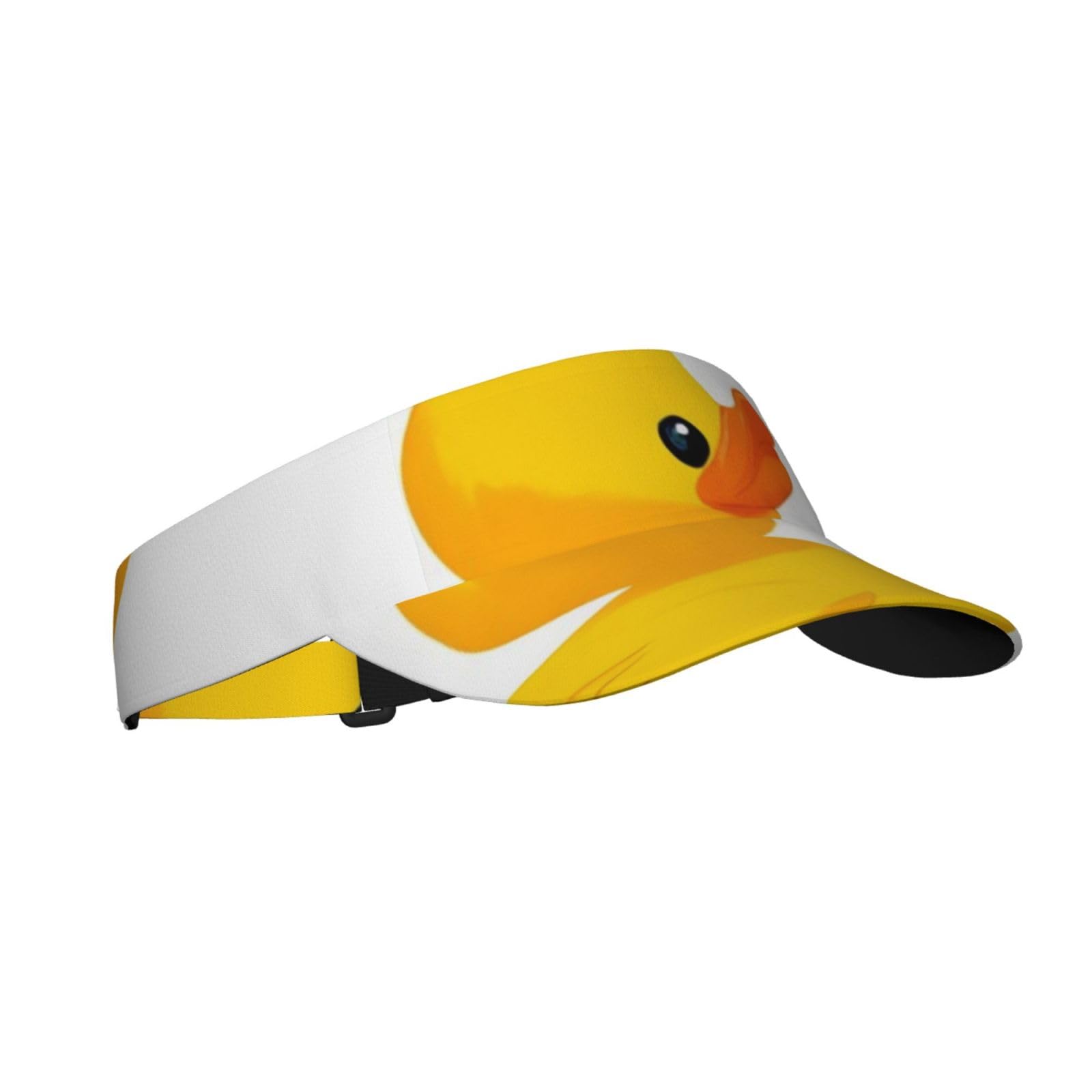 Sun Visors for Women Men Cute Funny Cartoon Yellow Rubber Ducks Bubbles Beach Hat Visor Hat Summer Hat
