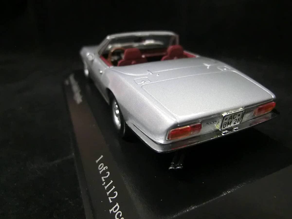 1/18 PMA マセラティ ギブリ クーペ 1969 1969 Maserati Ghibli Coupe Blue Metallic Diecast Model Car