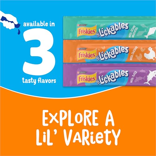 Friskies Purina Lil' Lickables with Chicken, Cat Treats - 16 oz. Carton - image 9