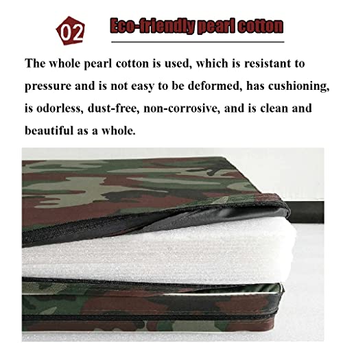 Gymnastics Tumbling Mats Drievoudig Opvouwbare Camouflage-gymnastiekmat, Fitnesstraining-oefenmat Met Handgrepen… - Image 4