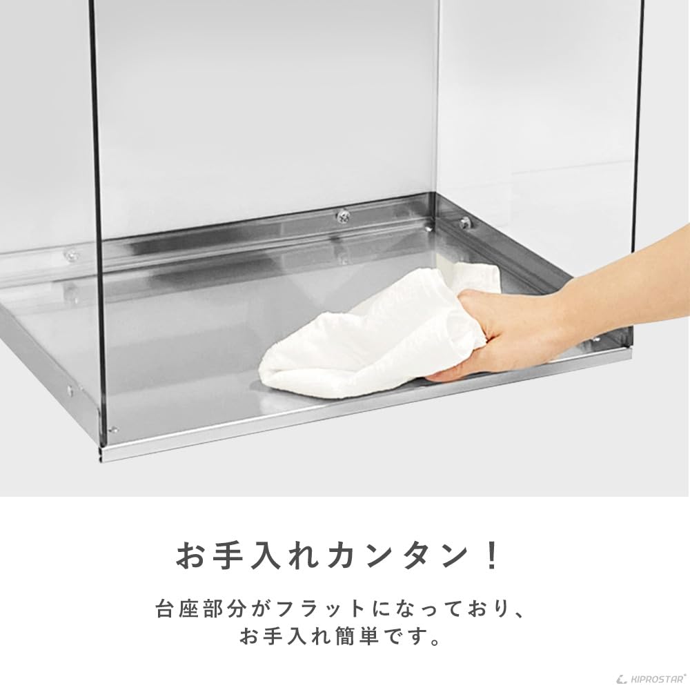 Amazon.co.jp: 業務用フードケース ホットショーケース 3面ガラス(背面