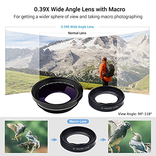 Funien 4K 60FPS Ultra HD Digitale Videokamera DV-Camcorder 48MP 16X Zoom 3-Zoll drehbarer LCD-Touchsn WiFi-Sharing IR… – Bild 3