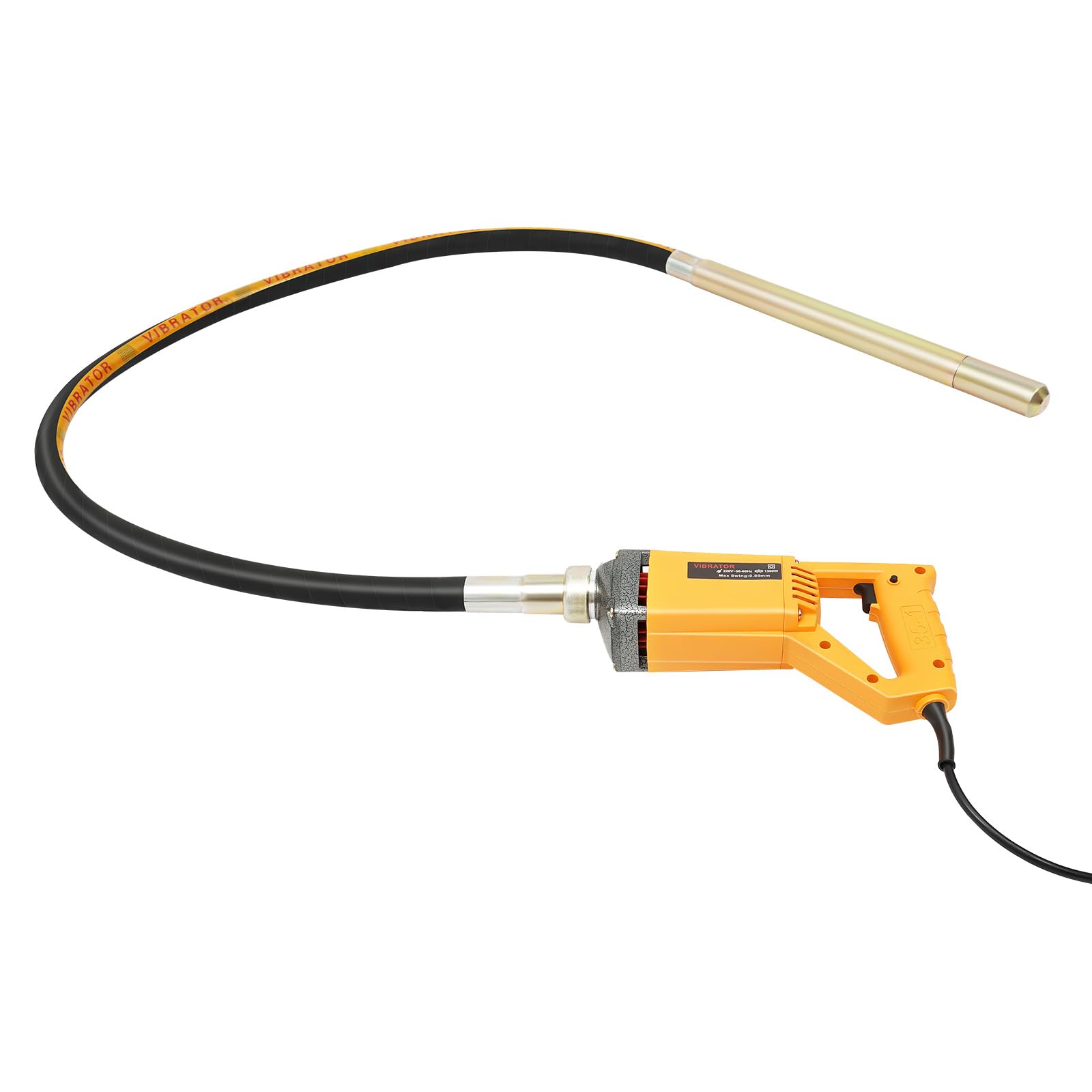 VEVOR Vibratore Per Calcestruzzo Portatile - 960W, 4000 Giri/min Con Asta 2 M Per Compattazione - Foto 6