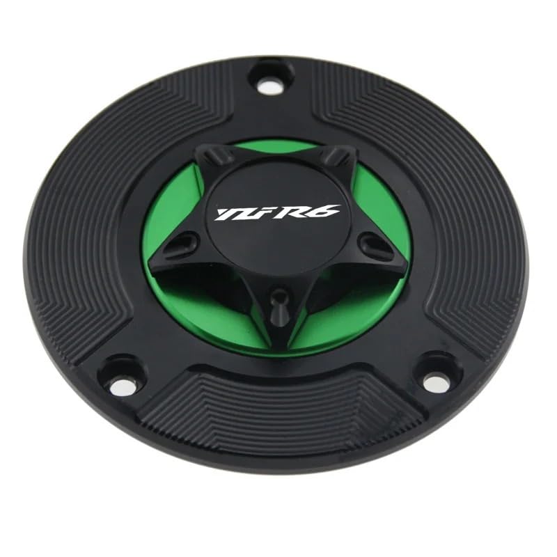 Bouchon d'essence CNC Yamaha YZF R6 en aluminium aéronautique taillé dans la masse