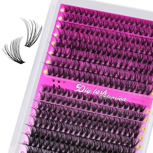70% Off 320PCS Lash Clusters Kit - DIY Natural Lashes - Image 2