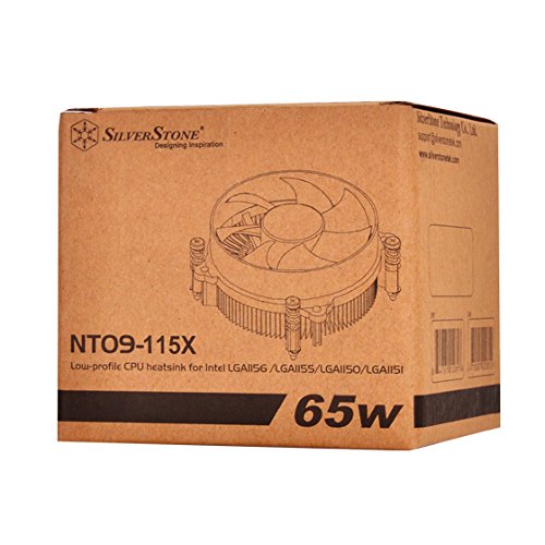 SilverStone SST-NT09-115X - Disipador para CPU Nitrogon, Perfil bajo, PWM silencioso de 80mm, Intel - imagen 15