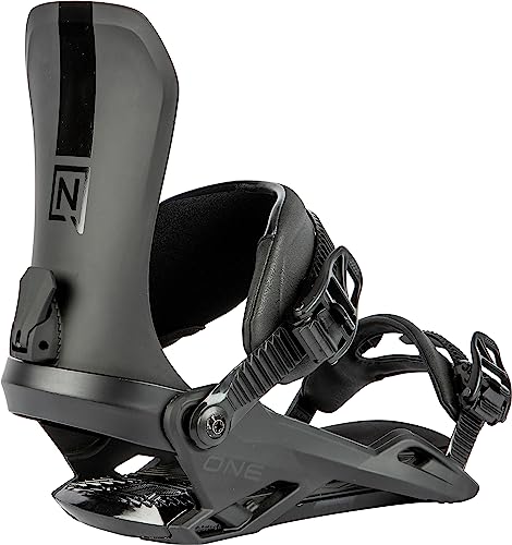 Nitro Herren One Snowboardbindung, Ultra Black, M