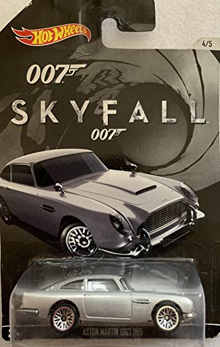 Hot Wheels, 2015 Exclusive James Bond 007, Skyfall 1963 Aston Martin DB5 Silver 4/5
