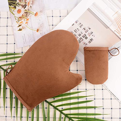 Steugo Self Tanning Mitt Applicator Mit Sunless Tanning Mitten Self Tanner Mitt Self Tan Mitt Self Tanner Applicator Mitt Tan Applicator Mitt With Thumb Ultra Soft Tanning Glove Self Tanner Gloves #TOP3