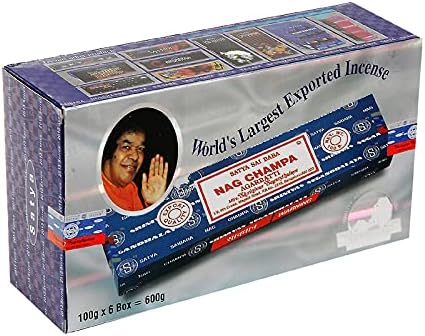 Maison Concepts -Nagchampa Incense (100 Gram) - Set of 6