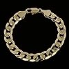 THE BLING KING Luxury Gold 12mm Cuban Curb Chain and Bracelet Set︱Luxury finish and detailing︱(Necklace Length: 24 inches, Bracelet Length: 8 inches) #2
