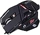 Mad Catz マッドキャッツ R.A.T.6+ 有線ゲーミングマウス Optical Gaming Mouse ブラック 国内正規品 2年保証 MR04DCINBL000-0J