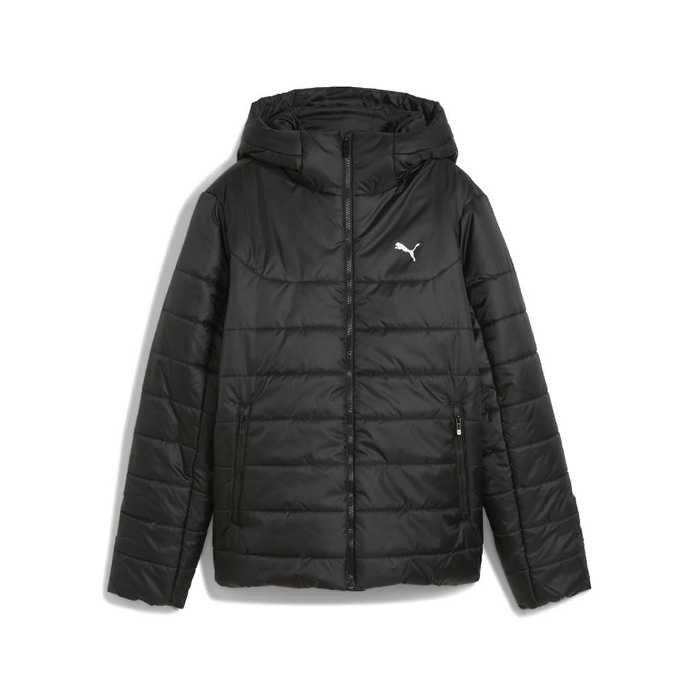 Womens Essentials Insulated Jacket Athletic Outerwear Casual - Black