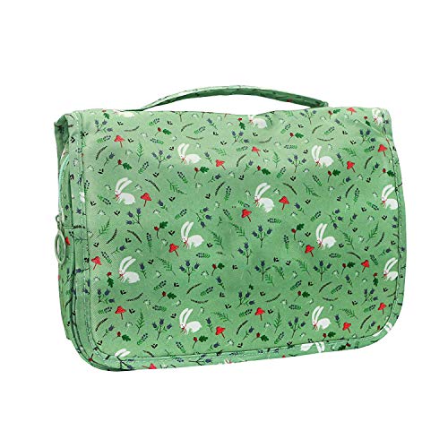 Preisvergleich Produktbild Kulturbeutel Hygienebeutel Kosmetiktasche Kosmetiktasche Portable Travel Kit Organizer Haushalt Storage Pack / Bad Lagerung wasserdichte Waschbeutel für Frauen Mädchen-Grün