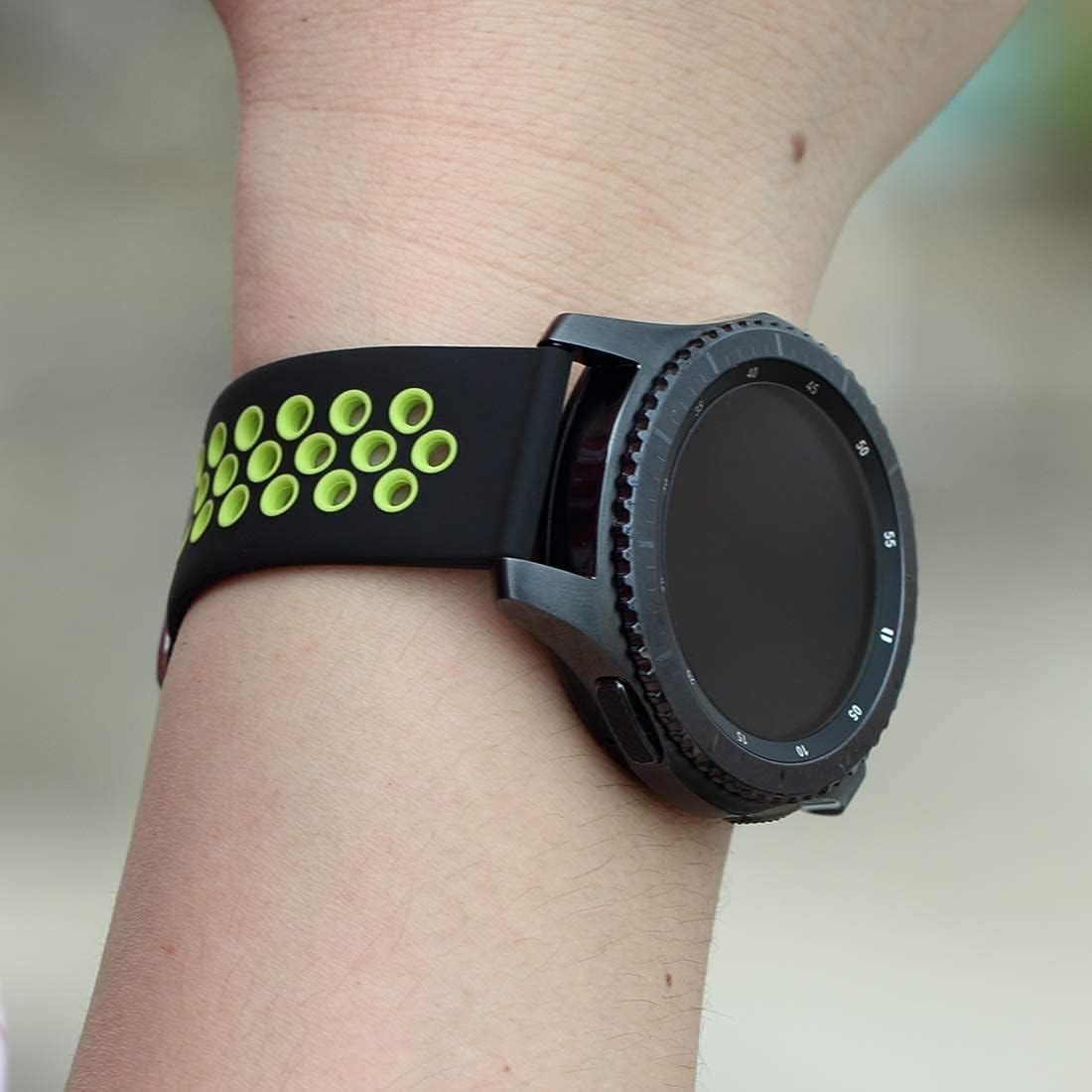 Gizmo Watch Band Replacement for Kids, 20mm Quick Release Watch Band for Men and Women, Soft Silicone Watch Band with Air Holes