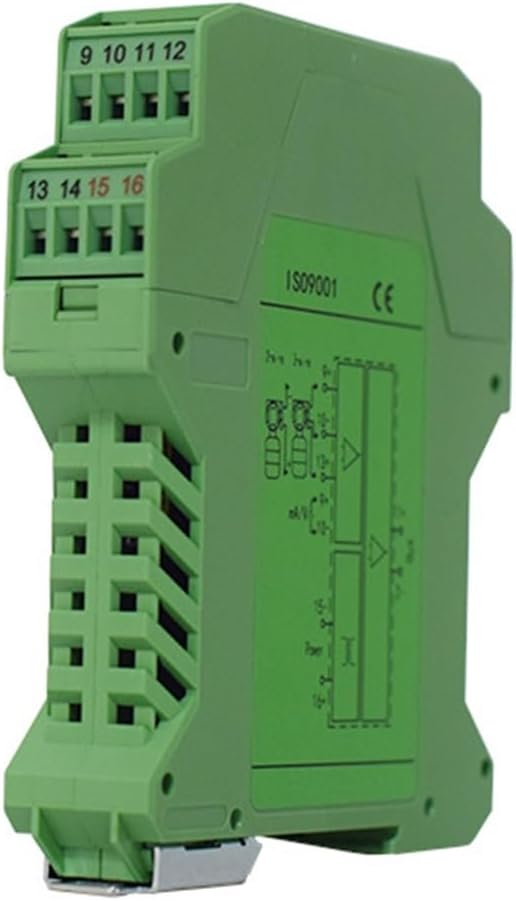 1 in 1 Out Rail Type thermocouple Temperature Signal Isolation RTD PT100 Input 0-10V Output AC220V(R -50-1768C)