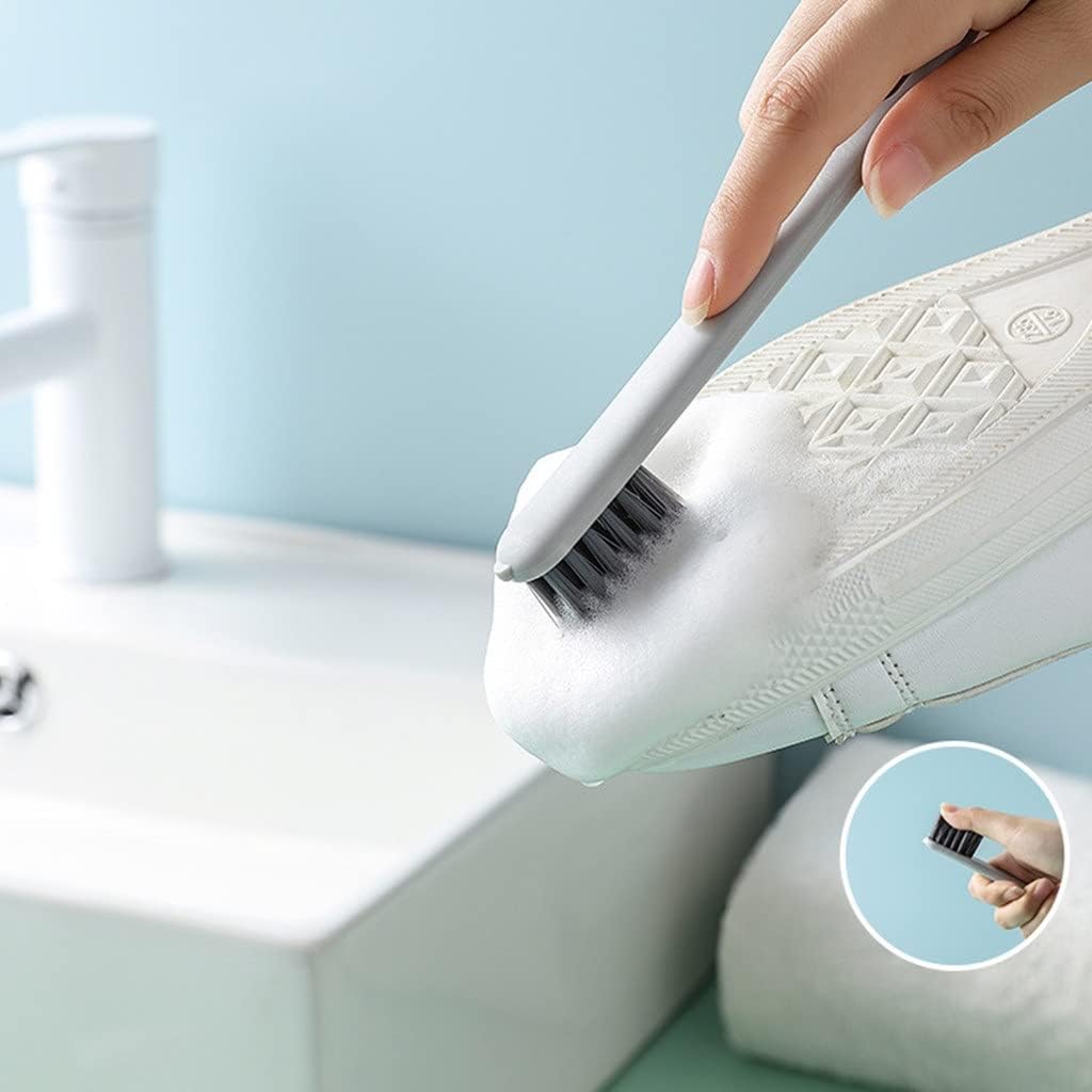 Household Shoe Washing Brush Soft Bristles Laundry White Collar Cleaning Board Set(OneColor)