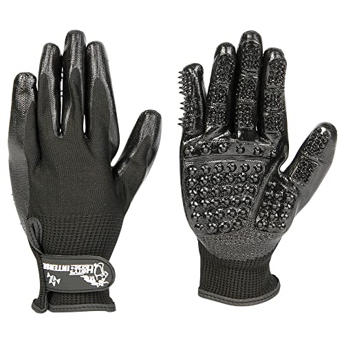 Gants de nettoyage Intense en nitrile noir pour entretien de la maison