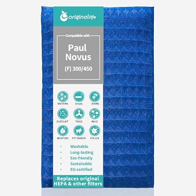 Air Purifier Filter for Paul Novus (F) 300/450, Washable & Reusable,Originallife ULTRA