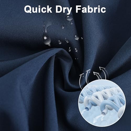 HODOSPORTS Mens Swim Trunks 5" Inseam Quick Dry Swimsuit with Compression Liner and Pockets Swimming Shorts4