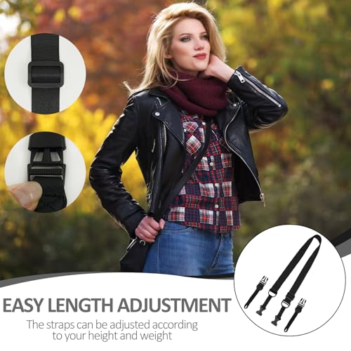 Correa de hombro ajustable desmontable universal de repuesto para tablet, correa antideslizante para el cuello, color negro - imagen 6