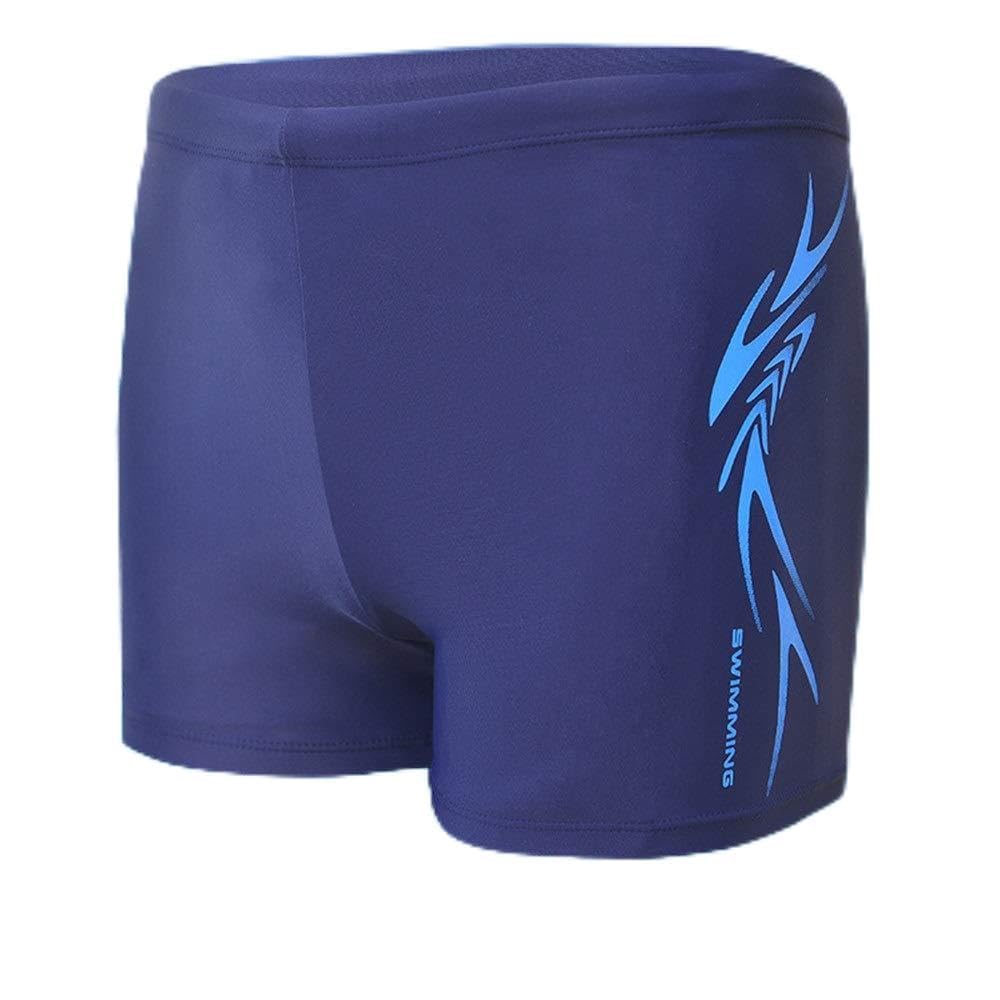 Herren-Badehose Herren Badeanzüge Square Bein Badeanzug Schnell trockene Schwimmstämme für den Männlichen Gebrauch