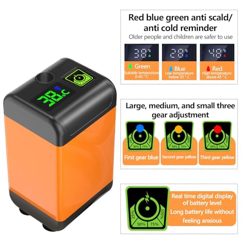 Pression rechargeable XAGMODSHN pour nettoyer son matériel outdoor - 7