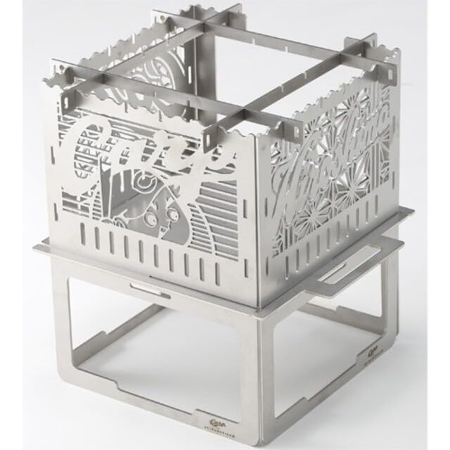 カープ焚き火台（カマド型）限定50点完売品！ Amazon.co.jp: カープ焚火台（カマド型）！限定50個完売品