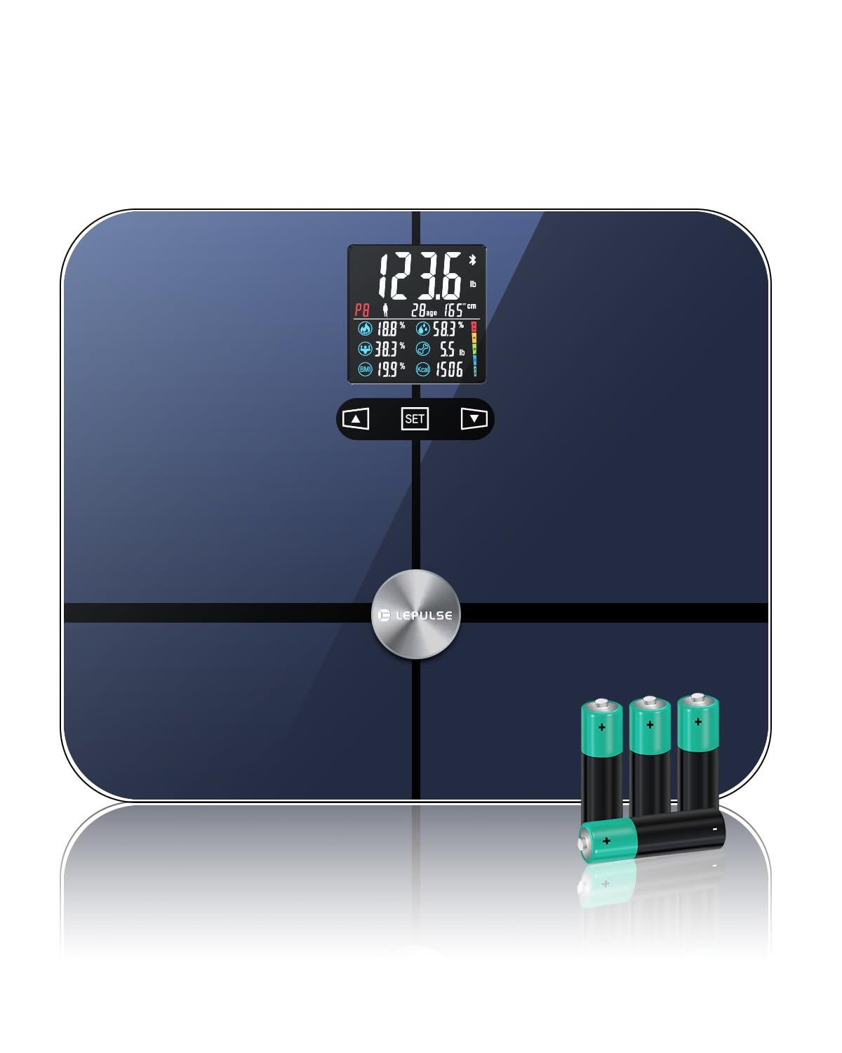 LEPULSE体組成計 Amazon.com: Lepulse Body Fat Scale, Scale with Bmi, Body Fat