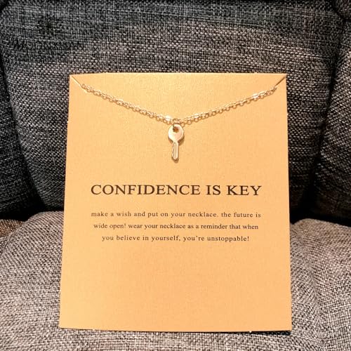 LANG XUAN Friendship Anchor Compass Necklace Good Luck Elephant Pendant Chain Necklace with Message Card Gift Card4