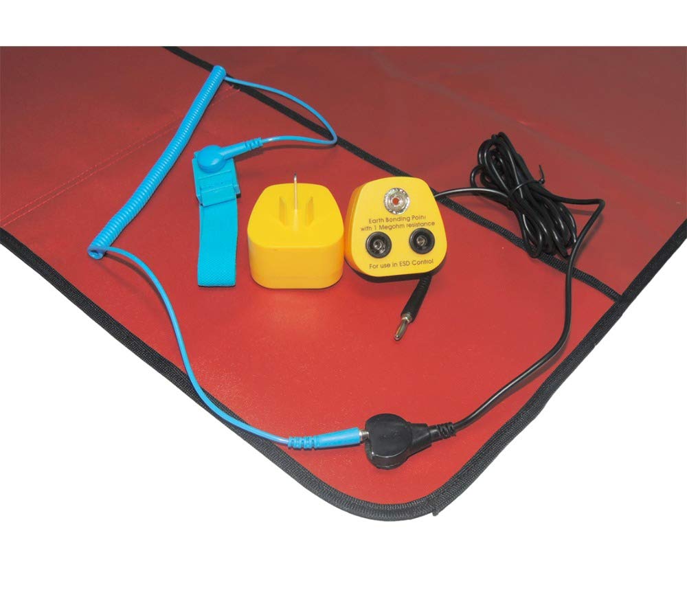 Buy Removable ESD Antistatic Mat DIY ESD Workstation with Wrist Strap