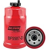 Baldwin Fuel Filter with Drain Secondary fits New Holland TD95D L190 fits Case IH JX90 JX80 JX80U