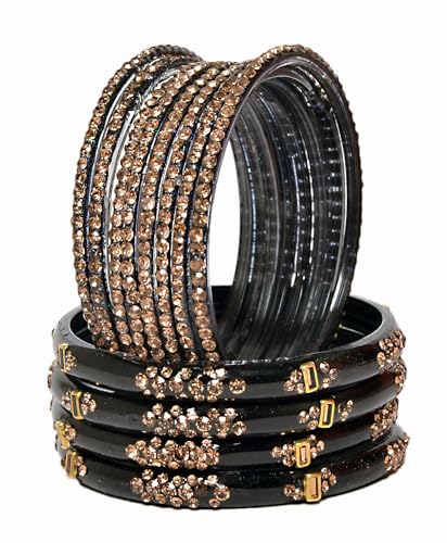 Image of Swara Creations Green Mehrun Red Glass Bangles Set for Women | Zirconwork Bangles | Glass bangles for festivals & occasions, Traditional glass bangles (SKU276)