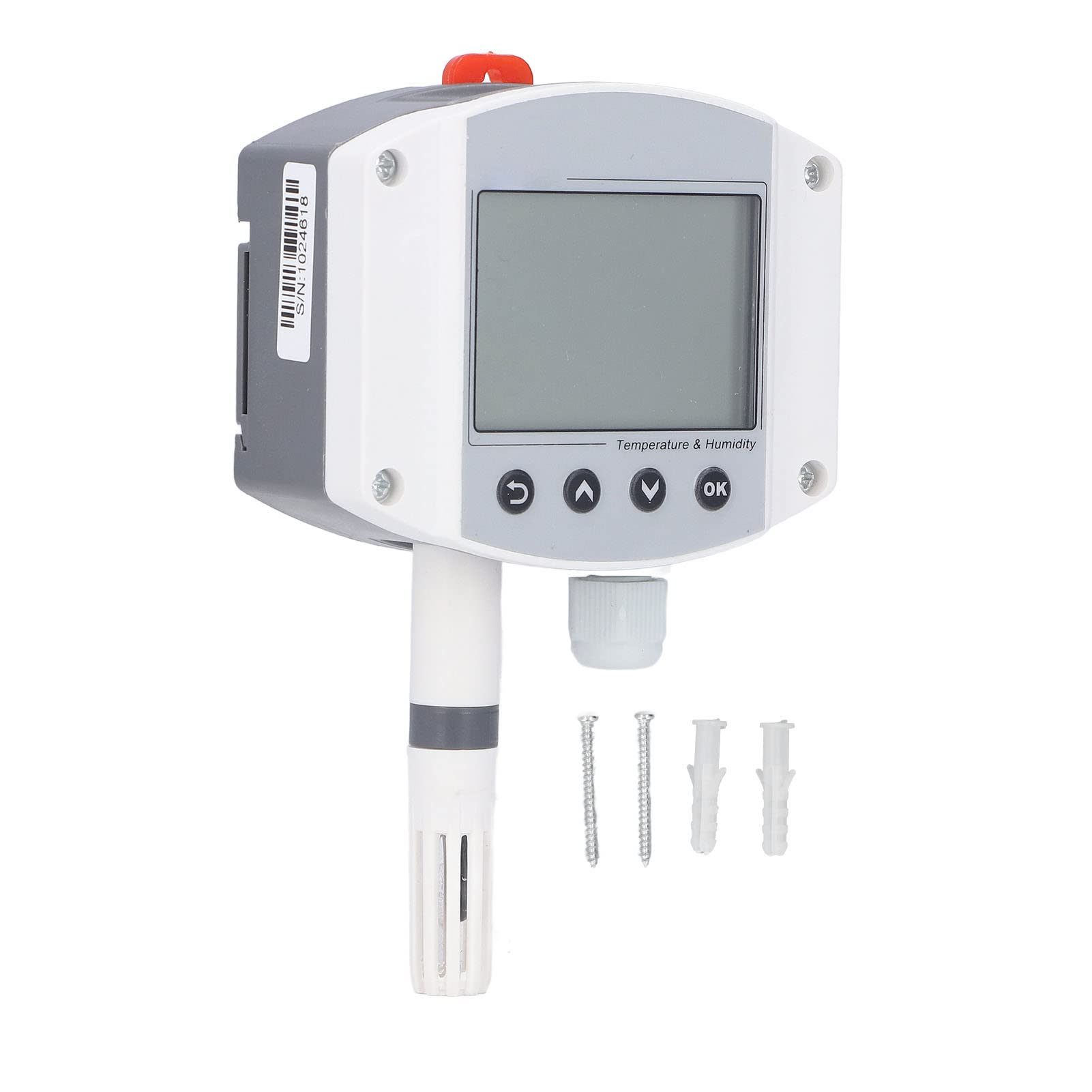 Hyuduo 485 Trasmettitore di umidità della Temperatura Sensore di umidità della Temperatura Ad Alta Precisione per Serra con Display LCD 10~30 V