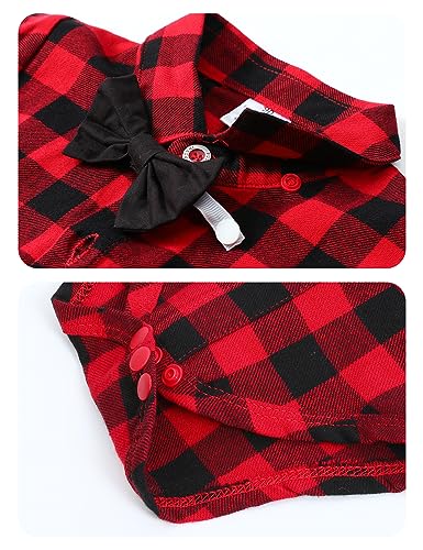 Image of A&J DESIGN Baby Boys Suits Infant Gentleman Formal Wedding Suspenders Outfit with Bowtie