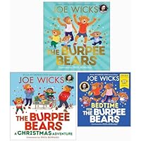 The Burpee Bears Collection 3 Books Set By Joe Wicks