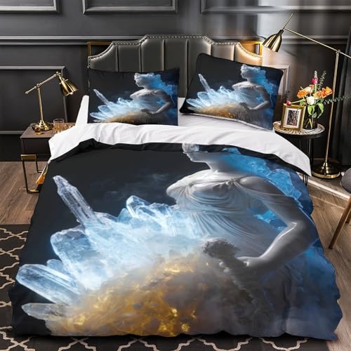 Parure de lit courses hippiques 200x200 microfbre - 2