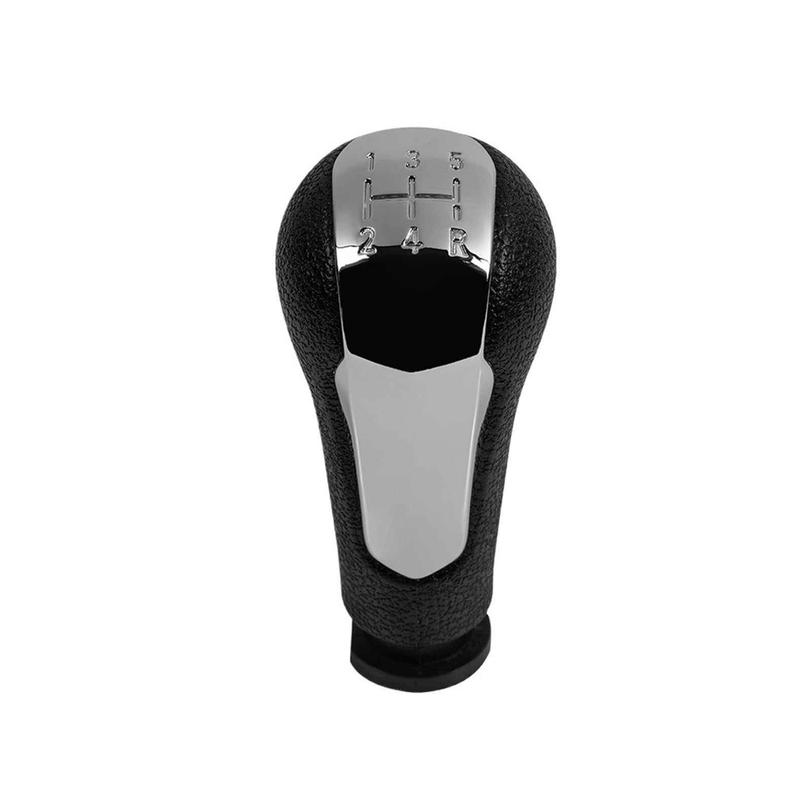 Valtorencia Gear Shift Knob Cover,Fit for Chevrolet, Chevy Spark 2011-2016 Handbrake Gaiter Boot Parking Shift knob Handle(Chrome gearknob)