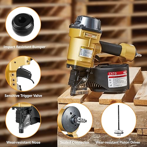 Kingou CN70 Siding Nailer